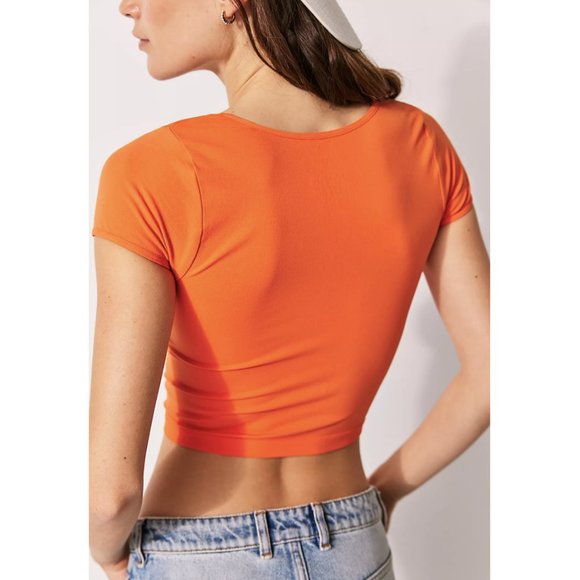 FREE PEOPLE Intimately Cap Sleeve Seamless Cami in Rio Paradise - Picture 2 of 2